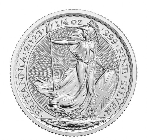 Britannia pence coin fine - britannia, 50