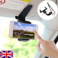 360° Car Interior Phone Holder Clip Sun Visor Parts Mount Vehicle Accessories UK
