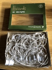 Vintage HARRODS 35 Mini-lights