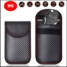 1 Pack Car Key Signal Blocker Case Faraday Cage Pouch Keyless RFID Blocking Bag