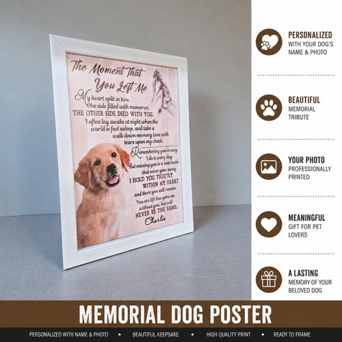 Personalised memorial dog - personalised,