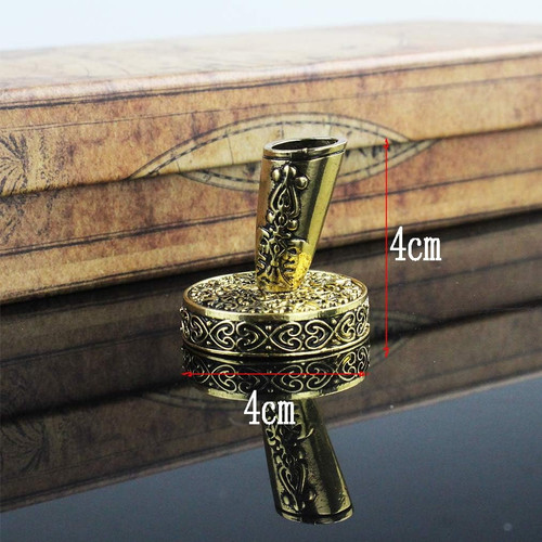 Handcrafted blue quill pen and - blue,