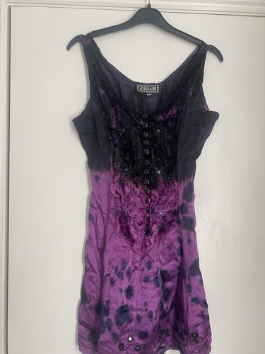 Jordash purple black dress