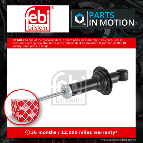 Shock absorbers rear - shock,