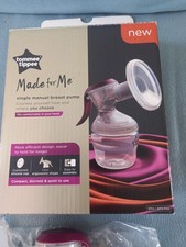 Tommee Tippee Made for Me Single Manual Breast Pump V Good Condition