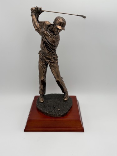 Veronese design bronze golfer - veronese,