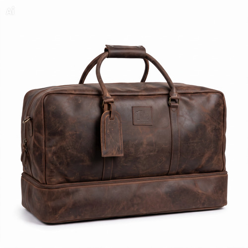 Genuine crazy horse leather - horse,
