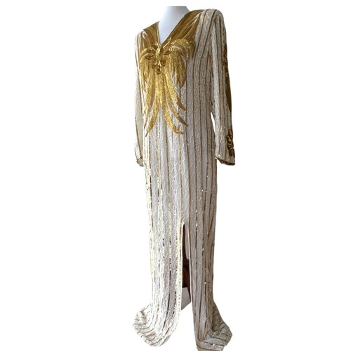 Vintage plus size gown - vintage,