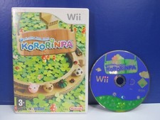 nintendo WII KORORINPA VIDEO GAME free uk post BALL ROLLING MAZE GAME