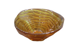 amber art deco depression