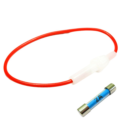 Inline glass fuse holder - inline,