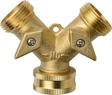 Way ukbrass tap - 2, adaptor