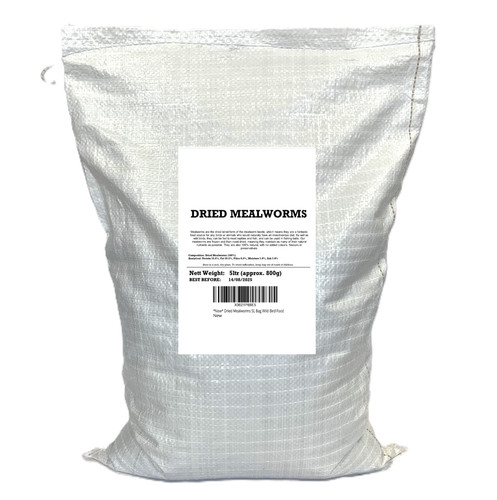 Premium dried mealworms - premium, 4kg