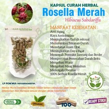 RED ROSELLA Capsules Natural