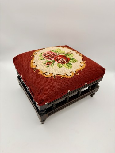 Antique victorian footstool - antique,