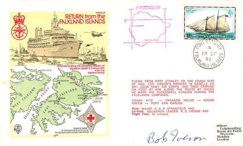 Return from the falkland - return,