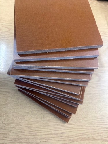 Tufnol sheet brown 170mm - tufnol, x