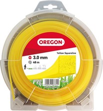 Oregon 3mm Yellow Square Strimmer Line 48m Heavy Duty Nylon Line 69-420-Y New