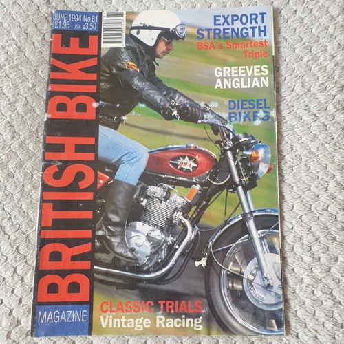 Vintage british bike june 1994 - british,