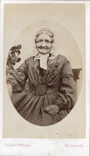 Monmouth cdv old lady - cdv,