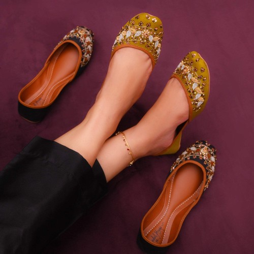 Handcrafted womens indian flat - handcrafted,