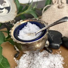 Vintage Silver Salt Pot For