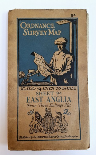 Ordnance survey map east - ordnance,