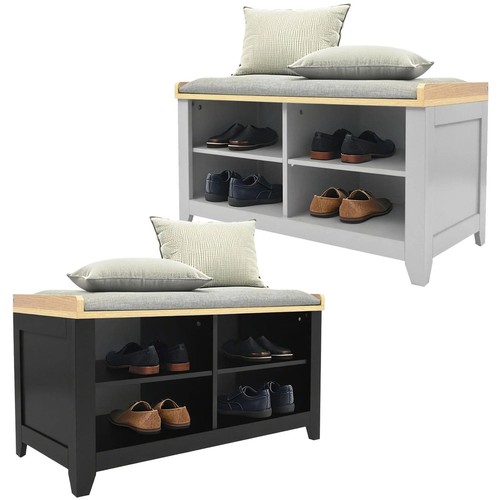 Hallway shoe storage - bench, +