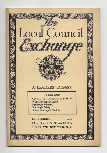 Local council exchange booklet - council,