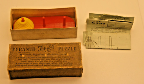 Vintage pyramid fairylite - pyramid,