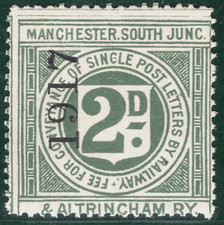 GB MSJ&AR RAILWAY QV Letter