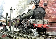 Steam Train L&Y 4-6-0 Leaving