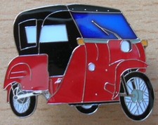 Pin Simson Duo 4/2 Red Moped Motorcycle Tricycle Motorbike Moto SpillaArt. 0659