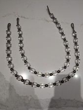 Curtain Ties John Lewis Crystal and Grey String