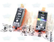 2/PK Genuine Canon PGI-35
