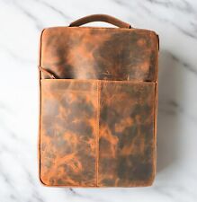 Real Leather Laptop Tablet