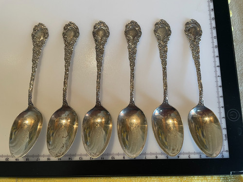 Set antique silver - silver, tea