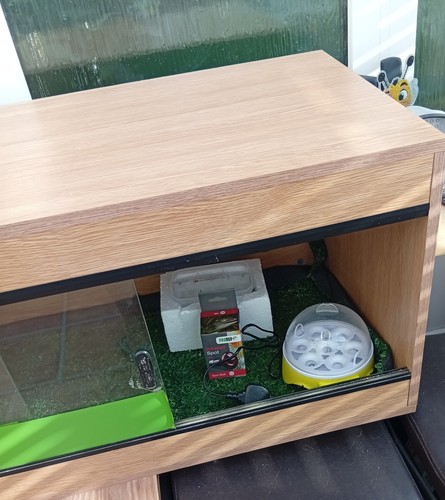 Wood effect glass front - wood,