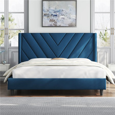 Upholstered Platform Bed Frame