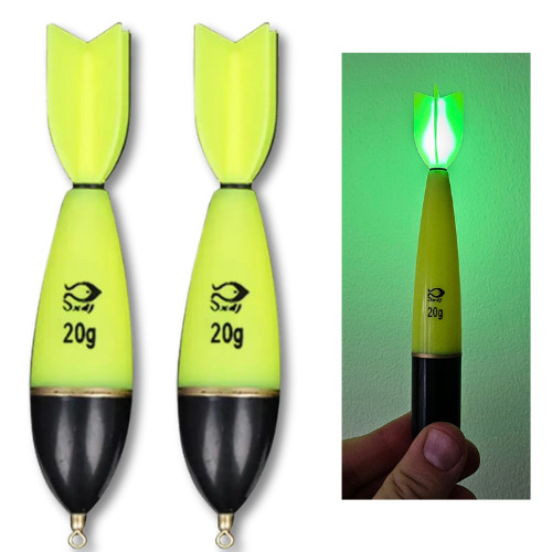 Led pike zander deadbait - led,