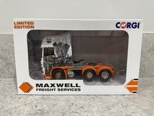 Corgi - DAF XF 105 Tractor Unit - Maxwell Freight - 1:50 - CP14117 - Mint/New