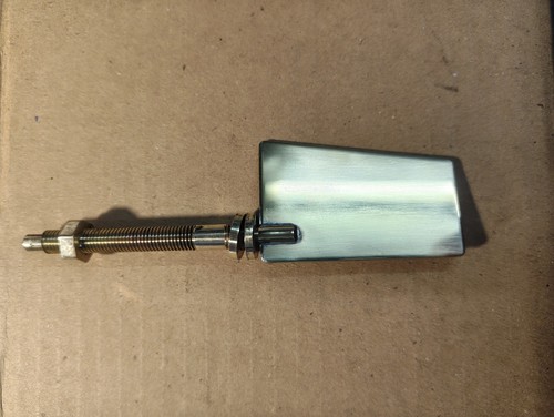 Solid brass polished rudder - brass,