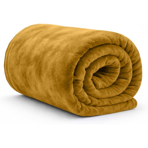 Thick fleece blanket - fleece, bed