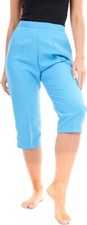 Ladies Womens Half Elasticated