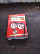 Autodata TIMING BELTS 1998 Manual for petrol & diesel engines 1974-98