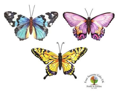 Set butterfly garden wall - garden,
