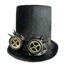 Tall Black Top Hat & Black