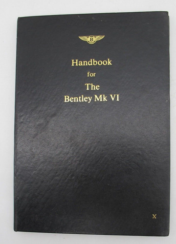 Handbook for the bentley - handbook,