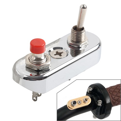 Mini vintage motor toggle push - mini,