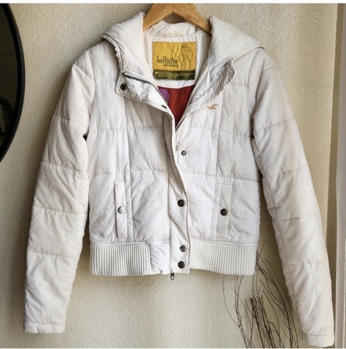 Hollister women white hooded - hollister,